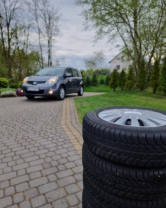 Nissan Note cena 16500 przebieg: 120000, rok produkcji 2009 z Szepietowo małe 301